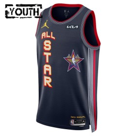 Camiseta Niños All-Star 2025 Anthony Edwards Jordan Navy Swingman